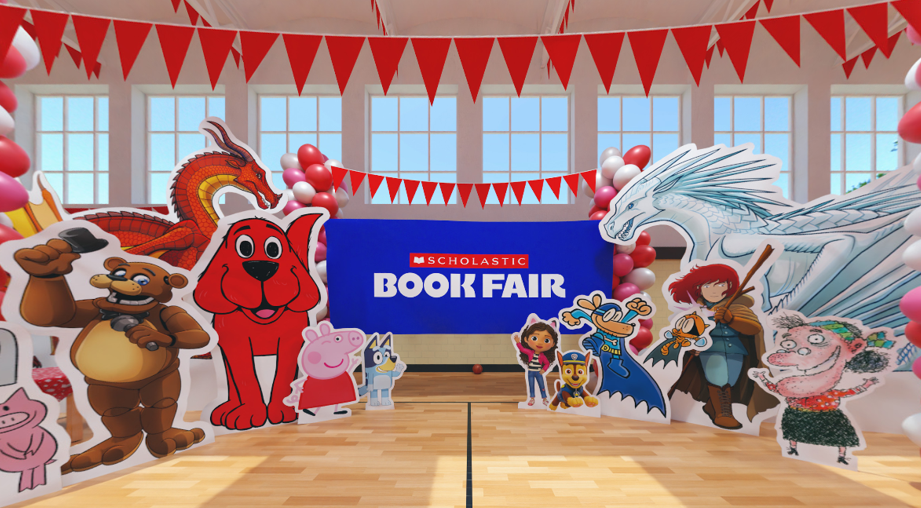 Scholastic Book Fairs take place in schools across the country. 