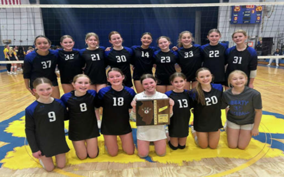 The 7th grade Liberty Middle School team wins sectionals to make it to State!